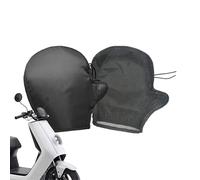 Monozoz Gants de guidon de moto, housses de poignée de moto, housses imperméables Oxford résistantes au soleil, isolation thermique, antidérapant, housse de ventilation pour voiture électrique