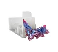 Monozoz Moule en résine pour moulage de savon en forme de dragon | Moules en résine époxy, moule en silicone fabriqué à la main pour les amateurs d'artisanat, les artistes et les amateurs