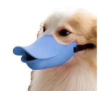 Monozoz Muselière Anti-Morsure avec Sangle réglable en Silicone pour Chiens de Taille Moyenne et Grande