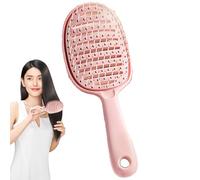 Monozoz Peigne de massage du cuir chevelu, peigne à gratter le cuir chevelu, outils de massage autonettoyant, brosse sèche humide, brosse démêlante pour la croissance des cheveux