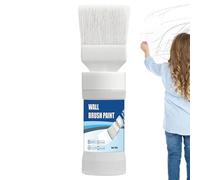 Monozoz Peinture murale d'intérieur, peinture d'intérieur sûre avec pinceau - Peinture polyvalente sûre pour meubles, réparation rapide des murs pour décoration de la maison