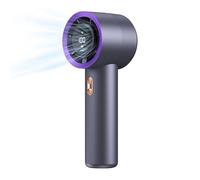 Monozoz Petit ventilateur portable - Ventilateur de refroidissement portable haute vitesse | Vitesse réglable électronique à faible bruit, solution pour les journées chaudes pour les voyages, la