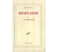 Monplaisir... en littérature