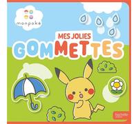 Monpoké - Mes jolies gommettes - The Pokémon Company - Hachette Jeunesse - broché - Livre-jeu