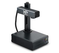 Monport Graveur Laser à Fibre 50W, Graveur Laser Portable de bureau avec Autofocus Compatible LightBurn Zone 200x200 mm Gravure laser 3D Objectifs Sino-Galvo, Découpe Laser pour Métal Bois Bijoux