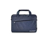 NGS Sacoche PC portable Monray Charter 15,6" – Compartiment rembourré, 2 poches extérieures – Bleu