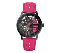 Monre Femme Pierre Lannier Automatique Paddock Cuir Rose