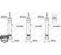 MONROE 376194SP Amortisseur pour AUDI,CUPRA,SEAT,SKODA,VW