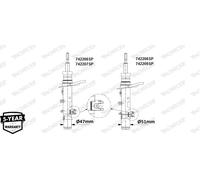 MONROE 742207SP Amortisseur pour PEUGEOT