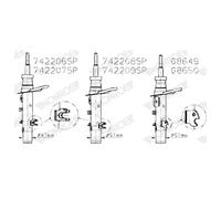 MONROE - Amortisseur 742206SP (Vendu à l'unité) - Réf. MON742206SP