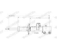 MONROE Amortisseur Avant Droit Ressort Pour Nissan Micra V K14