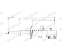 MONROE Amortisseur Avant Gauche Ressort Pour Nissan Micra V K14