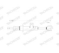 MONROE G2580 Amortisseur pour BMW