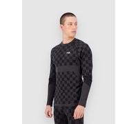 Mons Royale - Ascender Merino Seamless Long Sleeve - Maillot thermique laine mérinos homme Forged Iron / Black - L