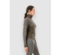 Mons Royale Ascender Merino Mock Neck Haut Technique vert S