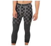 Mons Royale - Ascender Merino Seamless 3/4 Legging - Sous-vêtement mérinos - M - dried sage / black
