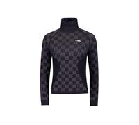 Mons Royale Ascender Merino Mock Neck Haut Technique gris XL