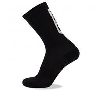 Mons Royale - Atlas Crew Sock - Chaussettes en laine mérinos - Unisex S - EU: 35-38 - black / white