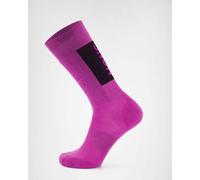 Mons Royale - Atlas Merino Snow Sock - Chaussettes en laine mérinos Purple Bolt - S (35 - 38)