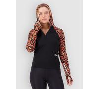 Mons Royale Bella Merino Hood Haut technique camouflage XS