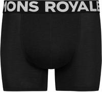 Mons Royale - Caleçon en laine de mérinos - Hold'em Shorty Merino Boxer M Black pour Homme - Taille XL - Noir Noir XL