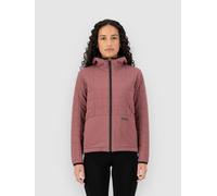 Mons Royale Canyon Merino Insulated Hooded Veste rose XS