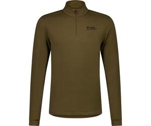 MONS ROYALE Cascade Merino B c285:c333se Layer 1/4 Zip Ls - Homme - Vert - taille S- modèle 2026