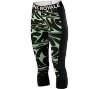 MONS ROYALE Cascade Merino Base Layer 3/4 Legging W - Femme - Vert - taille XS- modèle 2026