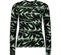 MONS ROYALE Cascade Merino Base Layer Ls W - Femme - Vert - taille S- modèle 2026