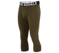 Mons Royale - Cascade Merino Flex 200 3/4 Legging - Sous-vêtement mérinos - S - dark olive