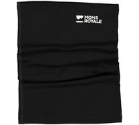 MONS ROYALE Daily Dose Merino Neckwarmer - Mixte - Noir - taille Unique- modèle 2025
