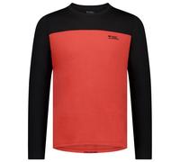 Mons Royale - Diversion Merino Bike Jersey L/S - Maillot de cyclisme - S - cranberry / black