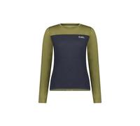 Mons Royale - Diversion Merino Bike Jersey Long Sleeve - T-shirt en laine mérinos femme Fern / 9 Iron - S