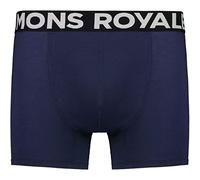 Mons Royale - Hold 'em Shorty Boxer - Sous-vêtement mérinos - XL - midnight