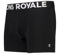 Mons Royale - Caleçon en laine mérinos - M Hold 'em Shorty Boxer Black pour Homme en Laine - Taille S - Noir Noir S