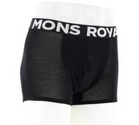 Mons Royale - Caleçon en laine mérinos - M Hold 'em Shorty Boxer Black pour Homme en Laine - Taille S - Noir Noir S