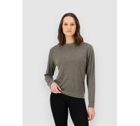 Mons Royale Horizon Merino Crew Sweat vert L