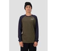 Mons Royale Icon Merino Raglan Haut technique vert S