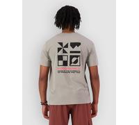 Mons Royale Icon Merino Classic T-Shirt Men 100874-1 Dried Sage Gris M