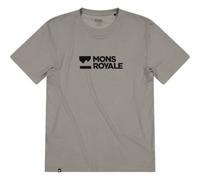 Mons Royale - T-shirt en laine de mérinos - Icon Merino T-Shirt Dried Sage pour Homme en Nylon - Taille M - Vert Vert M