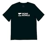 Mons Royale - Icon Relaxed Tee - T-shirt en laine mérinos femme Black 2 - L