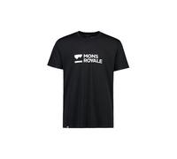 Mons Royale - Icon T-Shirt - T-shirt en laine mérinos homme Black - old 2 - M