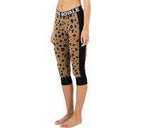 Mons Royale - Legging technique en laine de mérinos - Cascade W Merino Base Layer 3/4 Legging Aoraki Lily Toffee pour Femme en Laine - Taille XS - Marron XS
