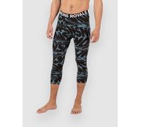 Mons Royale Merino Cascade Flex 3/4 Legging Pantalon technique noir S