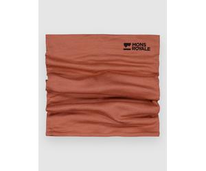 Mons Royale Merino Double Up Cache-cou Tube rose Uni