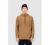 Mons Royale Offgrid Merino Fleece 1/2 Veste polaire marron L
