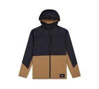 Mons Royale - Offgrid Merino Fleece Wind Jacket - Polaire en laine mérinos homme Black / Toffee - L