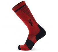 Mons Royale - Pro Lite Merino Snow Sock - Chaussettes de ski - Unisex XL - EU: 45-47 - retro red