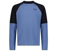 Mons Royale - Quad Merino Fleece Pullover - Pull en laine mérinos - S - horizon blue / black