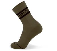 Mons Royale - Signature Crew Sock - Chaussettes de cyclisme - EU 39-41 - EU: 39-41 - dark olive